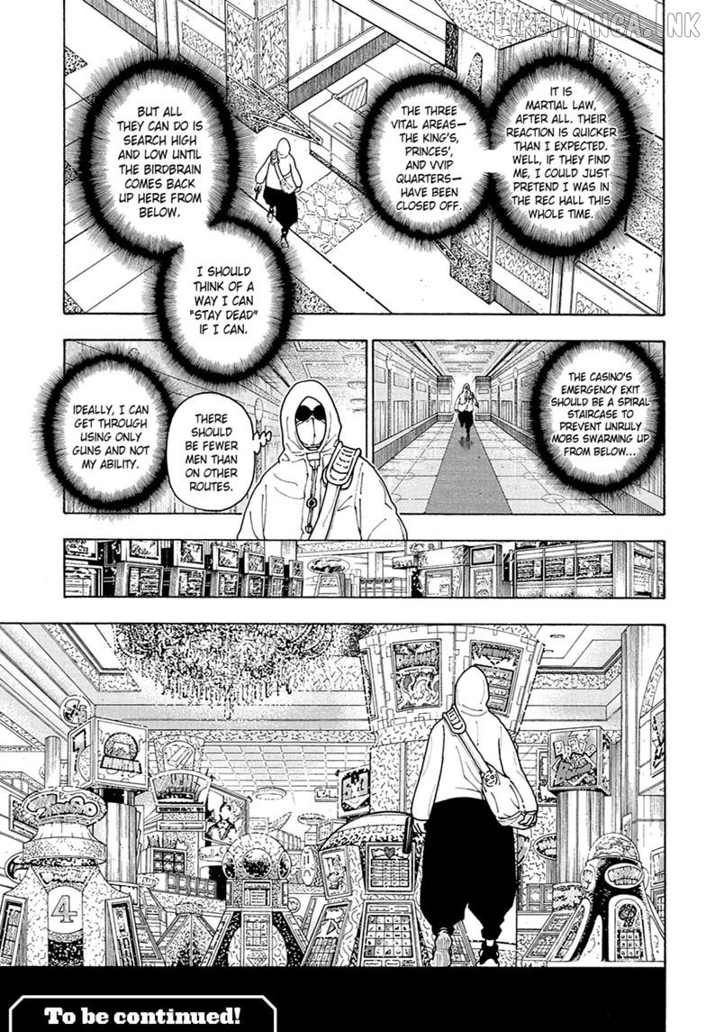 Hunter x Hunter, Chapter 419 image 19